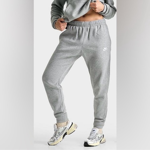 Nike Pants - Nike Gray Sportswear Club Fleece Jogger Pants M
